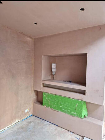 A&S Plastering Services completed project 1 — smooth plaster finish